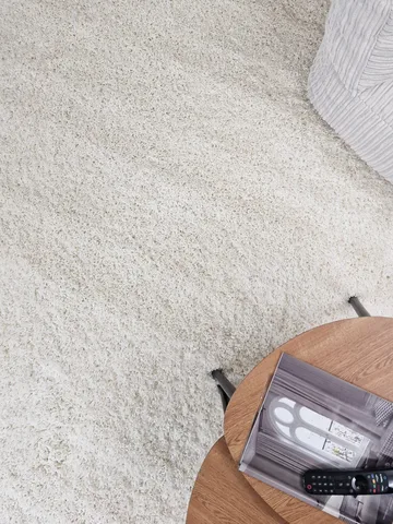 Lounge Ryamatta 160x230 cm Rektangulär - Vit - Products - Textil & mattor - Matta - Modern matta - Ryamatta