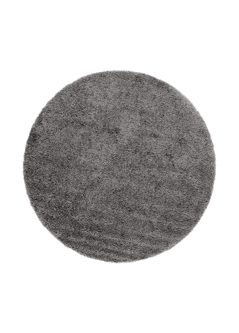 Lounge Ryamatta 200 cm Rund - Grafit - Products - Textil & mattor - Matta - Modern matta - Ryamatta