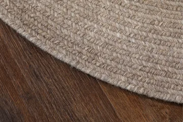 Lya Ullmatta Ø160 cm Rund - Linnen - Products - Textil & mattor - Matta - Modern matta - Ullmatta