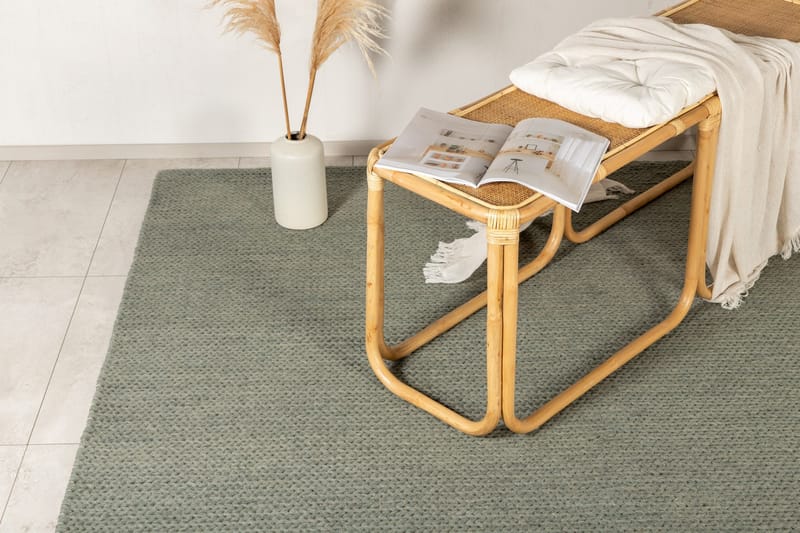 Marta Ullmatta 250x350 cm - Ljusgrön - Products - Textil & mattor - Matta - Modern matta - Ullmatta