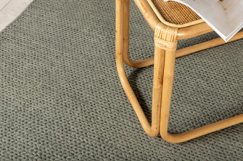 Marta Ullmatta 250x350 cm - Ljusgrön - Products - Textil & mattor - Matta - Modern matta - Ullmatta