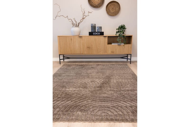 Maskinvävd Matta Genova Zen - 200x290 cm, Mocca - Products - Textil & mattor - Matta - Modern matta - Wiltonmatta