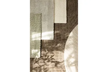 Maskinvävd Matta Genova Zen Rund - 200x200 cm, Mocca - Products - Textil & mattor - Matta - Modern matta - Wiltonmatta