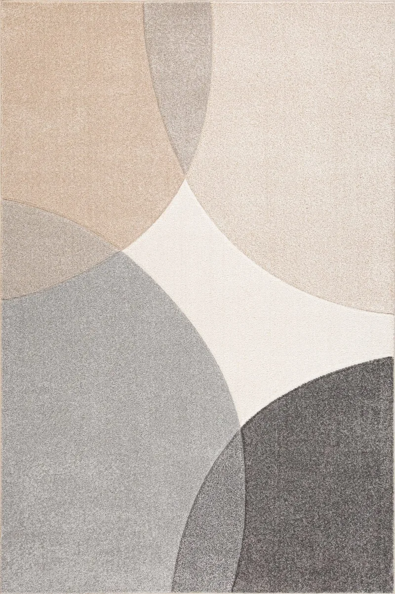 Matta Navon Carved 160x230 cm - Grå/Beige - Products - Textil & mattor - Matta - Modern matta - Wiltonmatta
