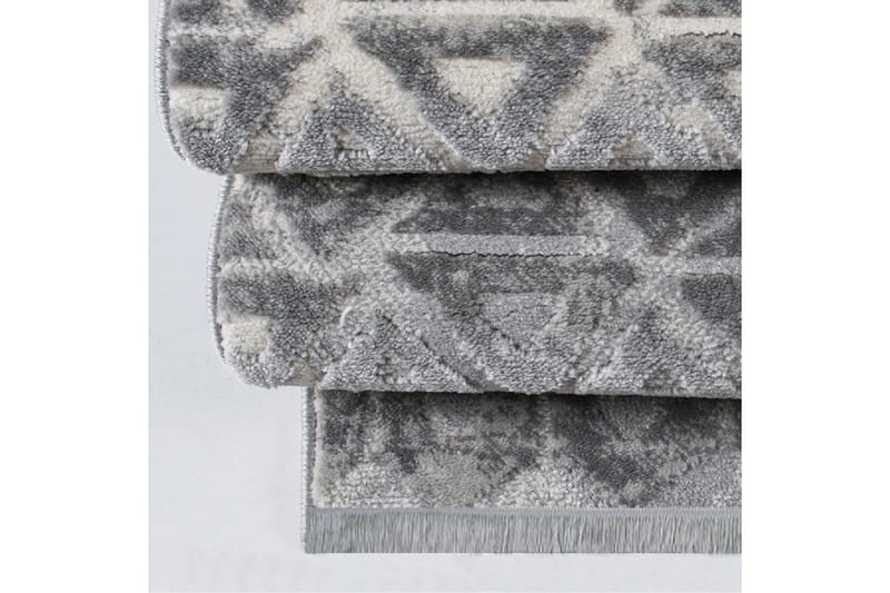 Naveena Gångmatta 120x350 cm Rektangulär - Grå/Creme - Products - Textil & mattor - Matta - Modern matta - Gångmatta