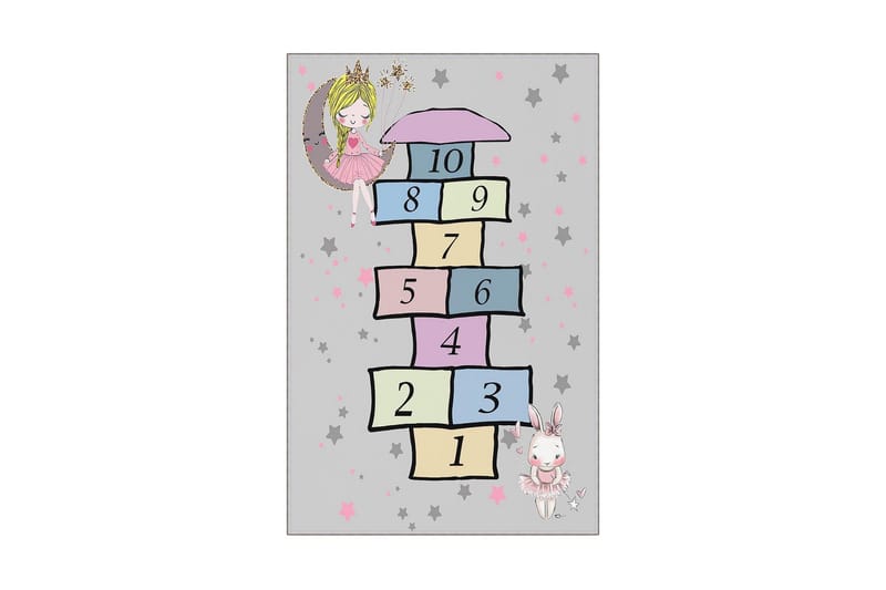 Nooralha Gångmatta 100x150 cm Rektangulär - Flerfärgad - Products - Textil & mattor - Matta - Modern matta - Gångmatta