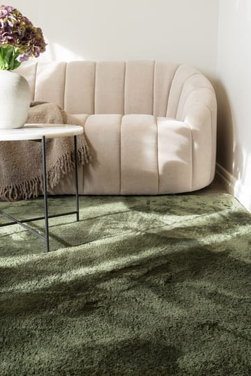 Cozy Ryamatta 240x340 cm Rektangulär - Grön - Products - Textil & mattor - Matta - Modern matta - Ryamatta