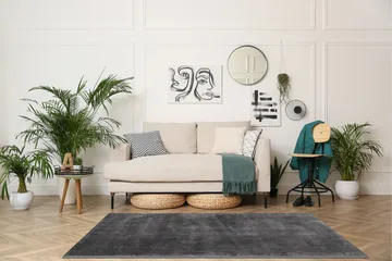 Sheraton Ryamatta Rektangulär 200x290 cm - Grafit - Products - Textil & mattor - Matta - Modern matta - Ryamatta