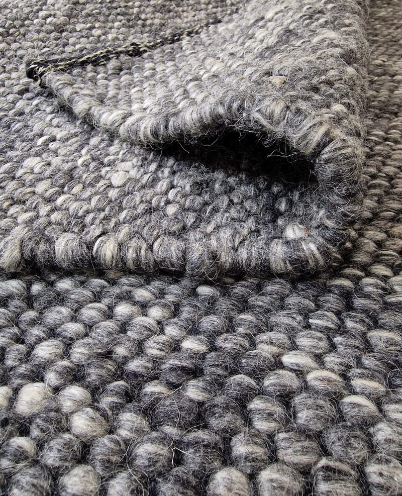 Skagen Ullmatta 200x300 cm Rektangulär - Grafitmelange - Products - Textil & mattor - Matta - Modern matta - Ullmatta