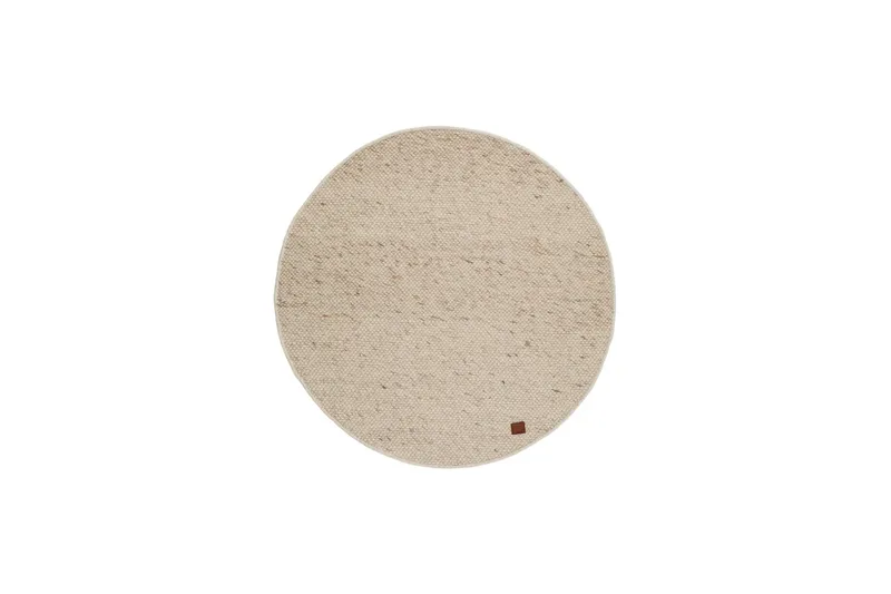 Skagen Ullmatta 240 cm Rund - Naturmelange - Products - Textil & mattor - Matta - Modern matta - Ullmatta