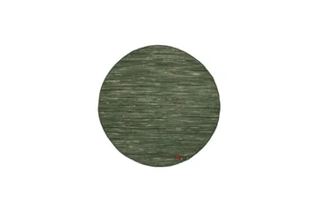 Skagen Ullmatta 300 cm Rund - Grönmelange - Products - Textil & mattor - Matta - Modern matta - Ullmatta