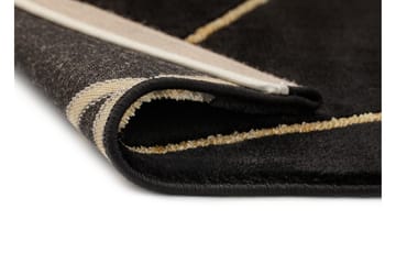 Skravelsbo Lines Matta 133x190 cm - Guld - Products - Textil & mattor - Matta - Modern matta - Wiltonmatta