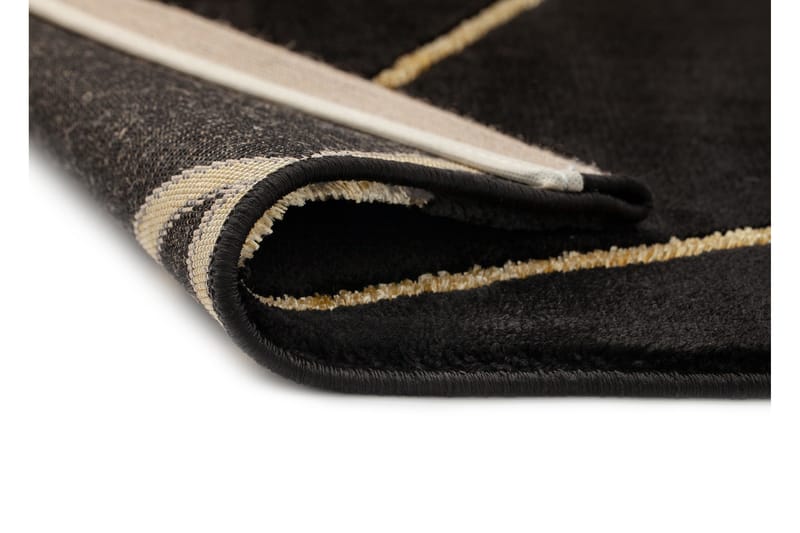 Skravelsbo Lines Matta 133x190 cm - Guld - Products - Textil & mattor - Matta - Modern matta - Wiltonmatta