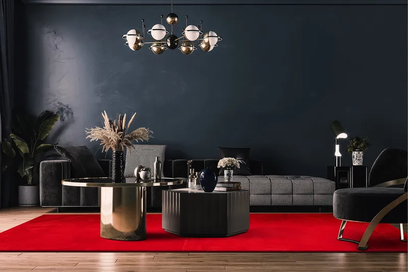 Soft Wiltonmatta 200x290 cm - Röd - Products - Textil & mattor - Matta - Modern matta - Wiltonmatta