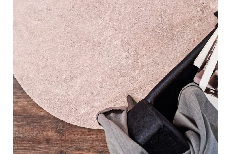 Soft Wiltonmatta 240 cm Rund - Rosa - Products - Textil & mattor - Matta - Modern matta - Wiltonmatta