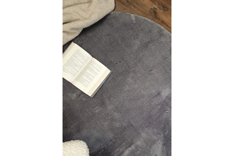 Soft Wiltonmatta Rund 120 cm - Grafitgrå - Products - Textil & mattor - Matta - Modern matta - Wiltonmatta