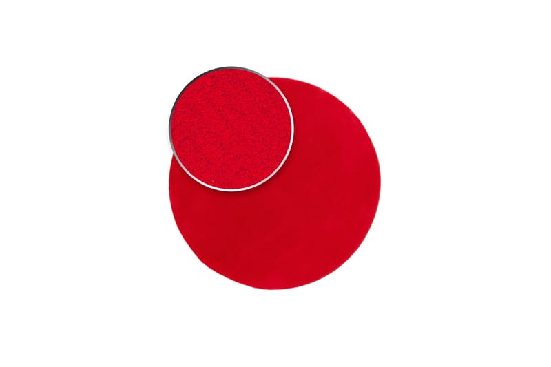 Soft Wiltonmatta Rund 120 cm - Röd - Products - Textil & mattor - Matta - Modern matta - Wiltonmatta