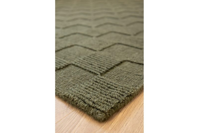 Sydney Ullmatta 200x200 cm - Grön - Products - Textil & mattor - Matta - Modern matta - Ullmatta