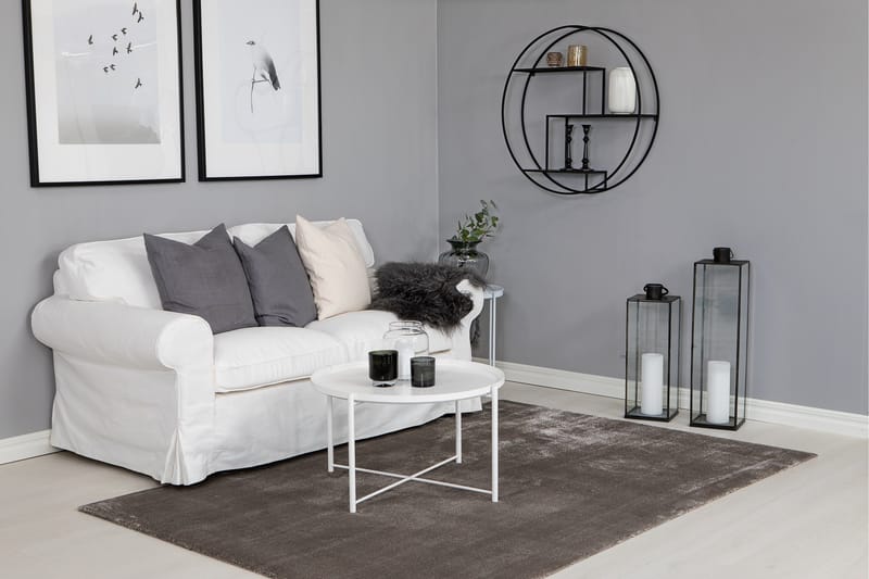 Temptation Viskosmatta 160x230 cm - Grå - Products - Textil & mattor - Matta - Modern matta - Viskosmatta & konstsilkesmatta