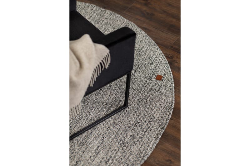 Torekov Ullmatta Rund 200 cm - Grå - Products - Textil & mattor - Matta - Modern matta - Ullmatta
