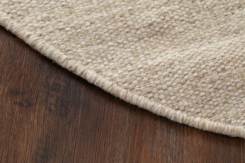 Birka Ullmatta Rund 300 cm - Linne - Products - Textil & mattor - Matta - Modern matta - Ullmatta