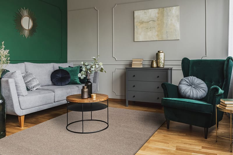 Skagen Ullmatta 160x230 cm - Linne - Products - Textil & mattor - Matta - Modern matta - Ullmatta
