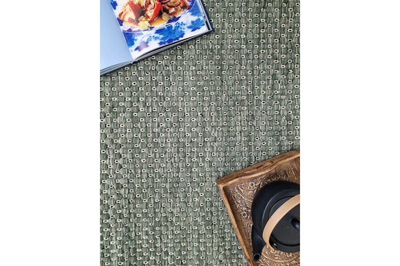 Torekov Ullmatta 240x340 cm - Grön - Products - Textil & mattor - Matta - Modern matta - Ullmatta