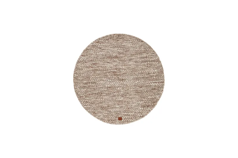 Torekov Ullmatta Rund 200 cm - Nougat - Products - Textil & mattor - Matta - Modern matta - Ullmatta