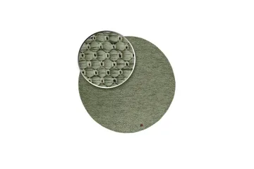 Torekov Ullmatta Rund 240 cm - Grön - Products - Textil & mattor - Matta - Modern matta - Ullmatta