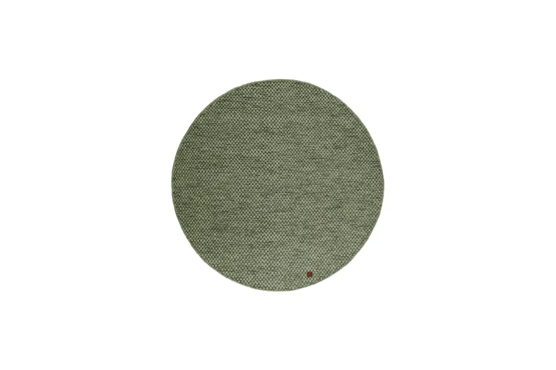 Torekov Ullmatta Rund 240 cm - Grön - Products - Textil & mattor - Matta - Modern matta - Ullmatta