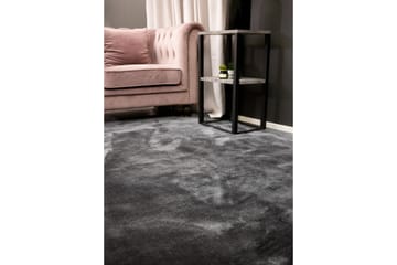 Undra Viskos-look Matta 170x240 - Mörkgrå - Products - Textil & mattor - Matta - Modern matta - Viskosmatta & konstsilkesmatta