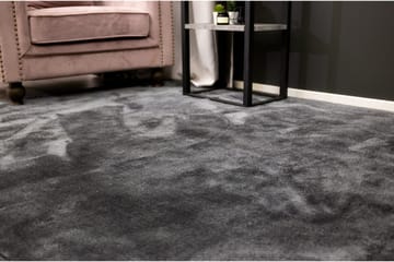 Undra Viskos-look Matta 170x240 - Mörkgrå - Products - Textil & mattor - Matta - Modern matta - Viskosmatta & konstsilkesmatta