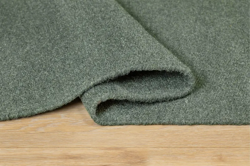 Vaxholm Ullmatta 140x200 cm Rektangulär - Grön - Products - Textil & mattor - Matta - Modern matta - Ullmatta