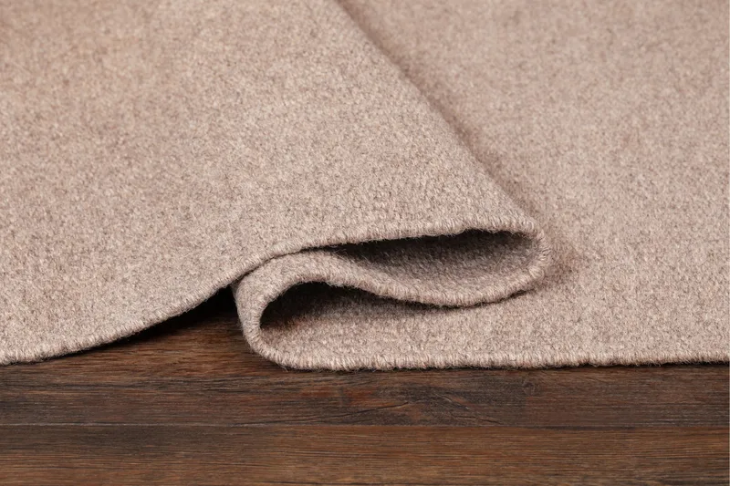 Vaxholm Ullmatta 160x230 cm Rektangulär - Sand - Products - Textil & mattor - Matta - Modern matta - Ullmatta