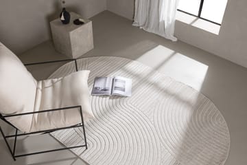Vince Wiltonmatta 160x230 cm Oval - Vit - Products - Textil & mattor - Matta - Modern matta - Friezematta
