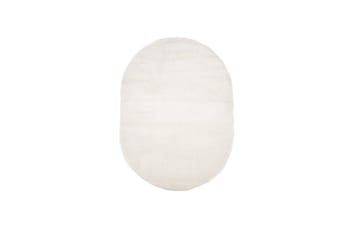 Walter Jutematta 240x340 cm Oval - Vit - Products - Textil & mattor - Matta - Modern matta - Sisalmatta