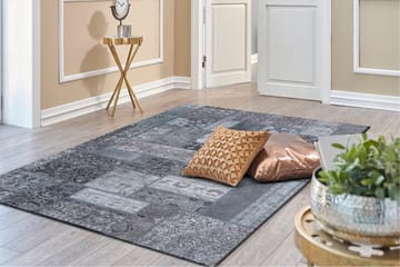 Patchwork Wiltonmatta 240x330 cm Rektangulär - Grå - Products - Textil & mattor - Matta - Modern matta - Wiltonmatta