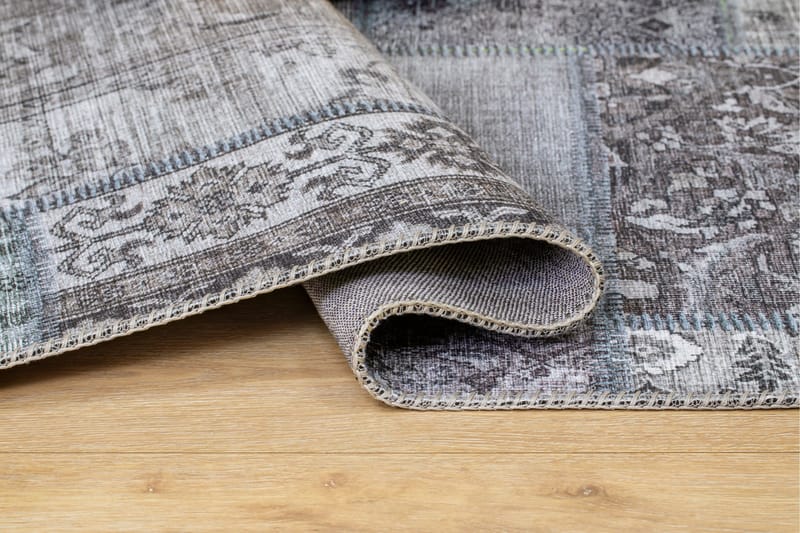 Patchwork Wiltonmatta 300x400 cm Rektangulär - Grå - Products - Textil & mattor - Matta - Modern matta - Wiltonmatta