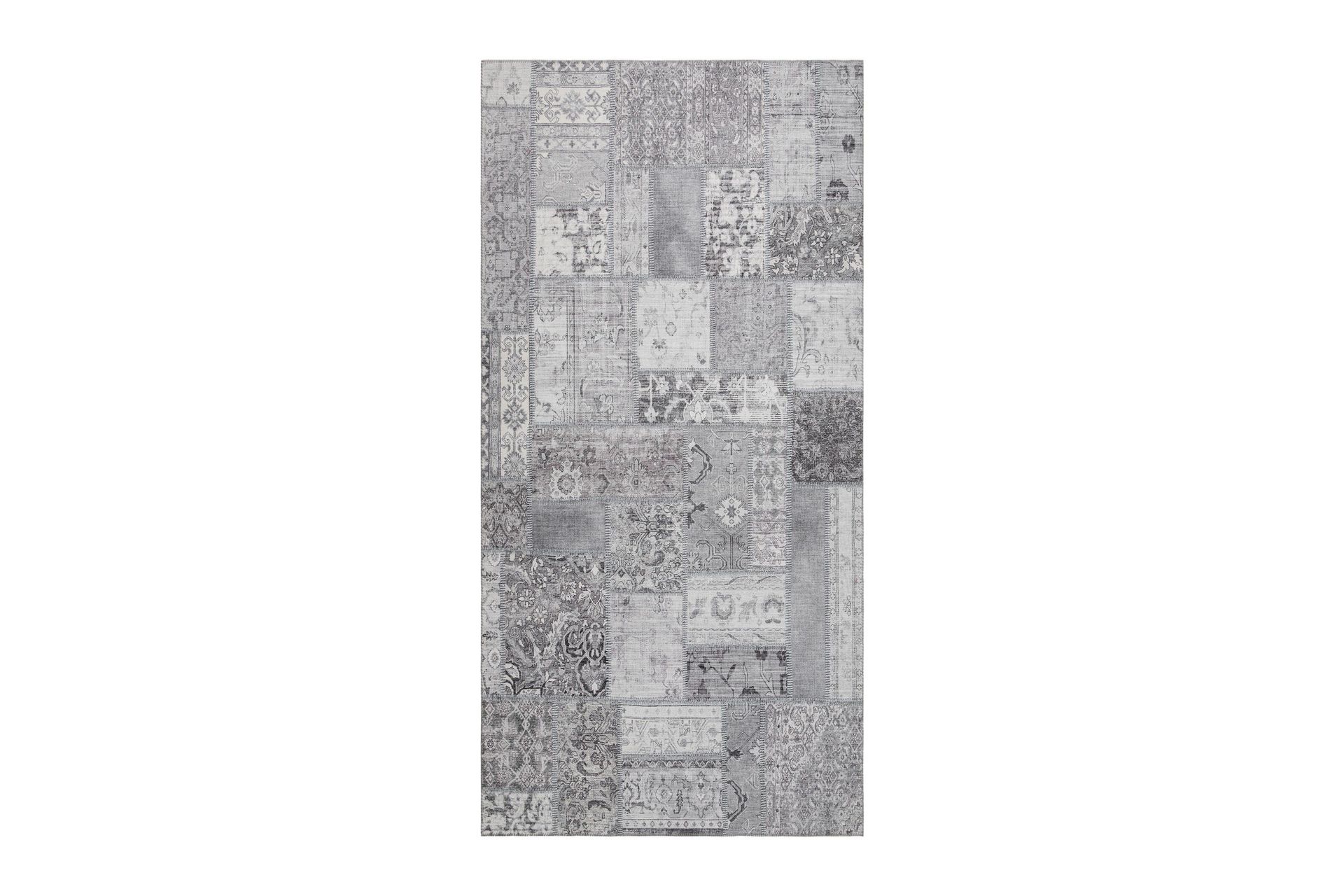 Patchwork Wiltonmatta 80x300 cm Rektangulär