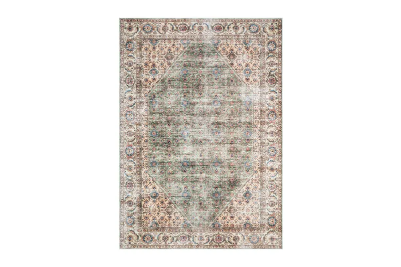 Tarfaya Friezematta 200x290 cm, Grön