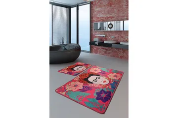 Niyanna Badrumsmatta 2-pack - Flerfärgad - Products - Textil & mattor - Matta - Badrumsmatta