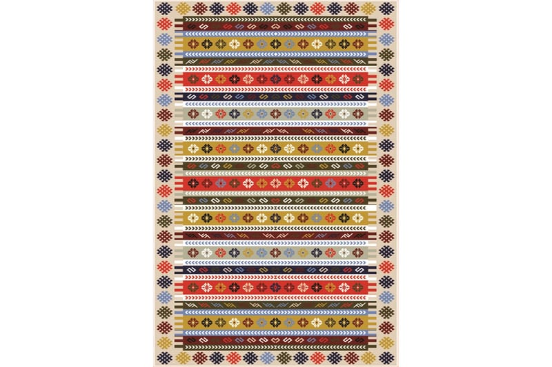 Homefesto Matta 80x200 cm - Multifärgad/Sammet - Products - Textil & mattor - Matta - Orientalisk matta - Persisk matta