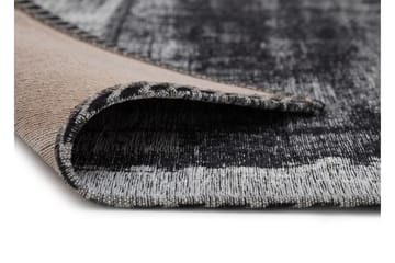 Stracciatella Svart/Vit 155*230 - Finns í flera storlekar - Products - Textil & mattor - Matta - Orientalisk matta - Patchwork matta