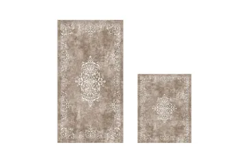 Panchuram Badrumsmatta 60x150 cm Rektangulär - Beige - Products - Textil & mattor - Matta - Badrumsmatta