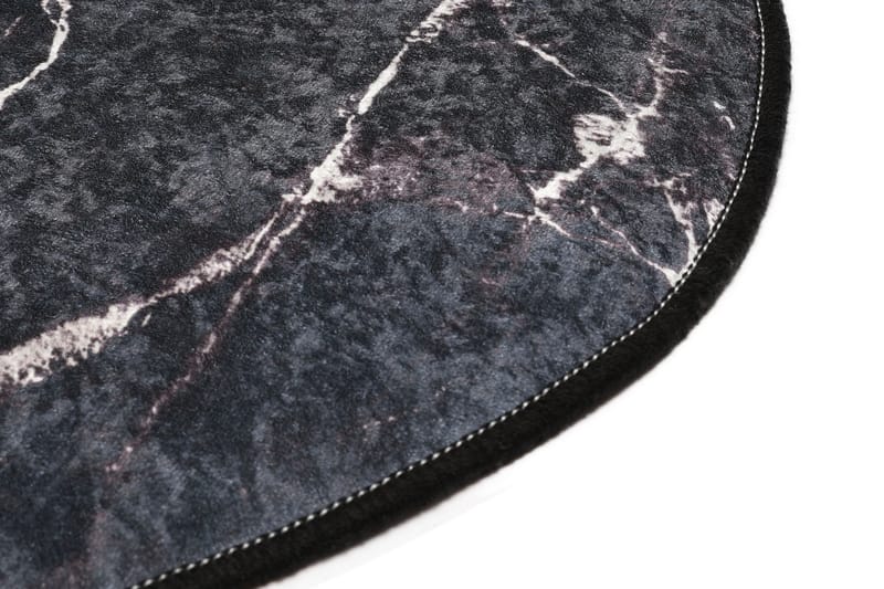 Pari Badrumsmatta 80x120 cm Rund - Svart - Products - Textil & mattor - Matta - Badrumsmatta