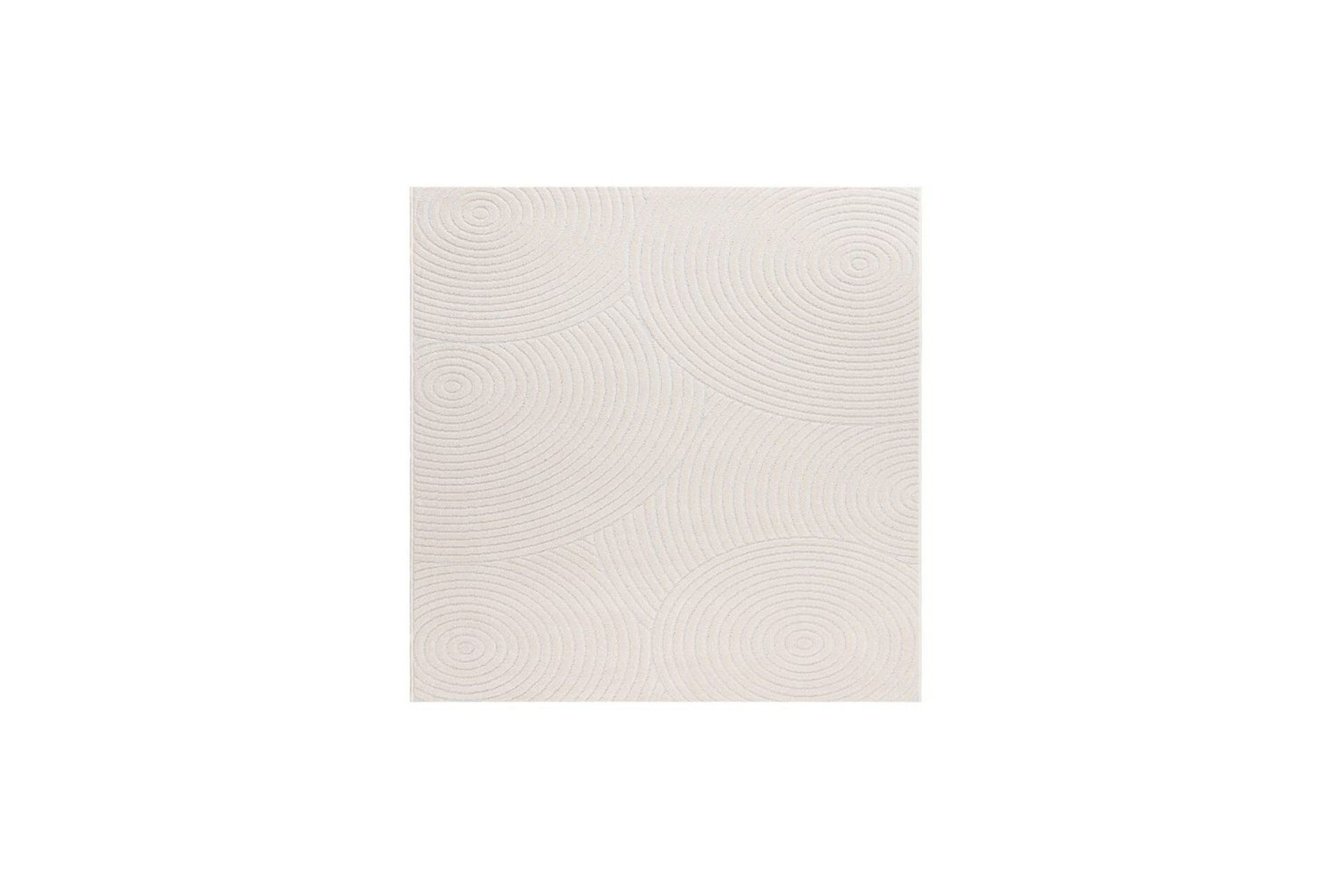Wiltonmatta Hawaii Trend 200x200 cm, Creme