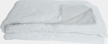 Pläd 130 x 170 cm - Vit - vit - Products - Textil & mattor - Filt & pläd