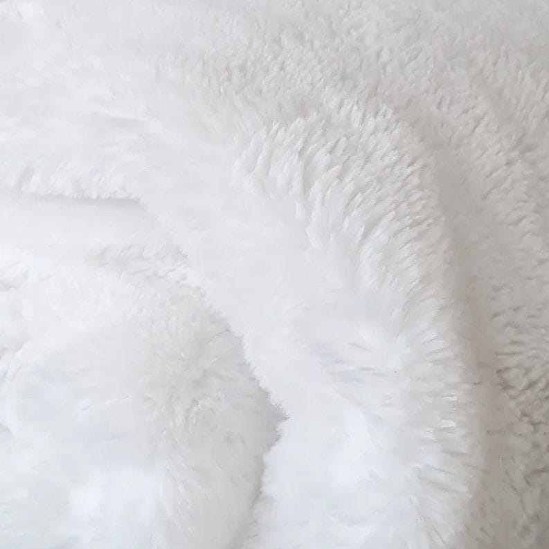 Pläd 130 x 170 cm - Vit - vit - Products - Textil & mattor - Filt & pläd