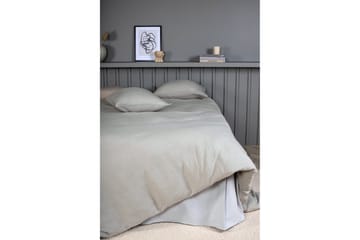 Mila Bäddset 2-Dels 220x240/50x60 cm - Ljusgrå - Products - Textil & mattor - Sängkläder - Bäddset & påslakanset - Påslakanset dubbelsäng