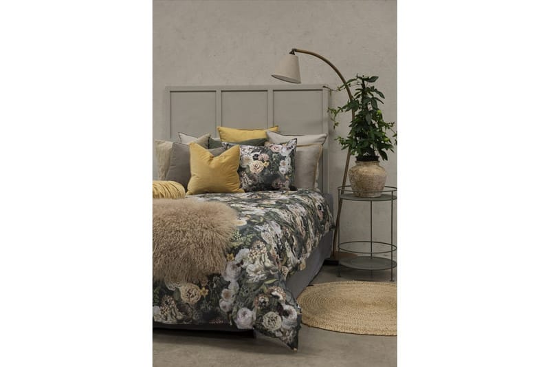 Påslakanset Enkelsäng 2-Dels Abigail Grön - Borganäs of Sweden - Products - Textil & mattor - Sängkläder - Bäddset & påslakanset - Påslakanset dubbelsäng